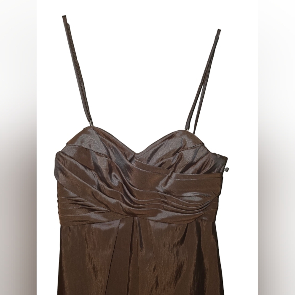 Wtoo Strapless Brown Dress